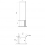 Ландшафтный светильник Deko-Light Socket Tower Puka Mana 733066