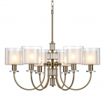 Подвесная люстра Odeon Light Classic Saga 5088/6