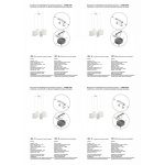 Подвесная люстра Vitaluce V3089-0/4S