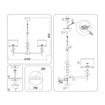 Подвесная люстра Ambrella Light High Light Classic LH71321