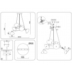 Подвесная люстра Ambrella light High Light LH15003
