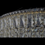 Подвесная светодиодная люстра Arti Lampadari Ovindoli L 1.5.80+40.100 G