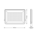 Прожектор светодиодный Gauss Qplus 200W 6500К 690511200