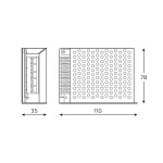 Блок питания Gauss 40W 12V IP20 BT502