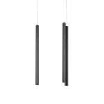 L3T747237 Люстра TUBO LED 15W 900LM 25G ЧЕРНЫЙ 3000K