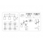 Светильник потолочный Ambrella light TRADITIONAL TR3033247