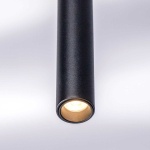 L5T747437 Люстра TUBO LED 25W 1500LM 25G ЧЕРНЫЙ 3000K