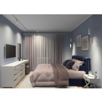 Шинопровод Denkirs Solid Base TR1001-WH