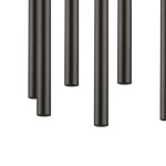 L8T747437 Люстра TUBO LED 40W 2400LM 25G ЧЕРНЫЙ 3000K