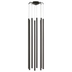 L8T747437 Люстра TUBO LED 40W 2400LM 25G ЧЕРНЫЙ 3000K