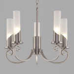 Подвесная люстра Eurosvet Banci 60117/5 никель