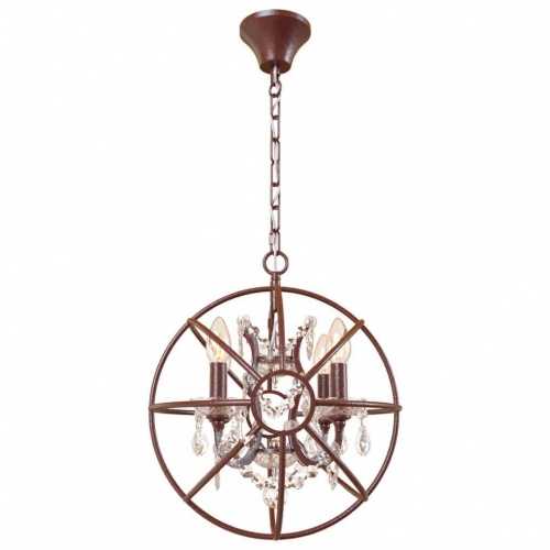 Подвесная люстра Loft IT Foucaults Orb Crystal Loft1897/4