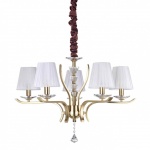 Подвесная люстра Ideal Lux Pegaso SP5 Ottone Satinato 197722