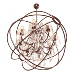 Подвесная люстра Loft IT Foucaults Orb Crystal Loft1897/8