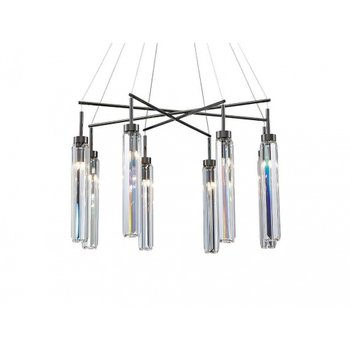 Подвесная люстра Newport Diva 4524+4/S black glossy М0068549