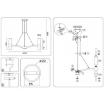 Подвесная люстра Ambrella light High Light LH55114