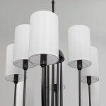 Подвесная люстра Eurosvet Abbey 60164/10 черный Smart