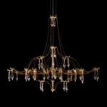 Подвесная люстра Loft IT Mira 10588/800 Gold Asfour