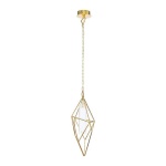Подвесной светодиодный светильник Lucia Tucci Naomi 4750.1 Gold