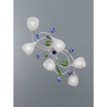 Потолочная люстра Vitaluce V1467-0/6PL