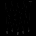 Подвесной светодиодный светильник Loft IT Blackout 10357/5