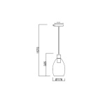 Подвесной светильник Vele Luce Placido VL5055P14