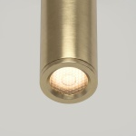 Подвесной светодиодный светильник Elektrostandard Flinn 50263 LED 4W 3000К латунь a072221