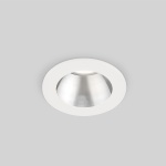 Встраиваемый светодиодный светильник Elektrostandard 25023/Led 7W 4200K WH/SL белый/серебро a056772