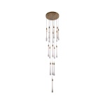 Подвесная светодиодная люстра Kink Light Асмер 07860-18A,36