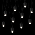 Подвесной светодиодный светильник Loft IT Blackout 10357/10