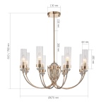 Подвесная люстра ST Luce Elegra SL1402.203.08