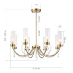 Подвесная люстра ST Luce Illumia SL1400.303.08