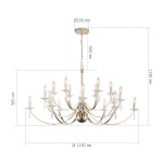 Подвесная люстра ST Luce Elegance SL1405.203.18