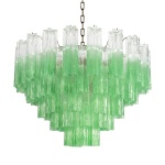 Подвесная люстра Loft IT Murano 10580/800 Clear green