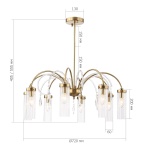 Подвесная люстра ST Luce Luminera SL1401.303.08