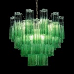 Подвесная люстра Loft IT Murano 10580/600 Clear green