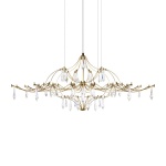 Подвесная люстра Loft IT Mira 10587/1000 Gold Asfour