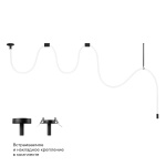 Потолочный светильник LOFT IT Thread 10388B Black