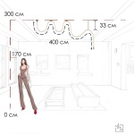 Потолочный светильник LOFT IT Thread 10388B Brass