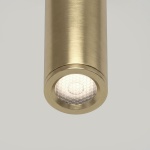 Подвесной светодиодный светильник Elektrostandard Flinn 50263 LED 4W 4000К латунь a072222