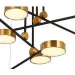 Потолочная светодиодная люстра Kink Light Рапис 07647-6,20(4000k)