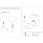 Настольная лампа Kink Light Артена 07702-T,19(16)