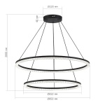 Подвесной светильник ST Luce Эвклидик SL1018.403.02