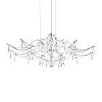 Подвесная люстра Loft IT Mira 10587/1000 Silver Asfour