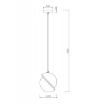 Подвесной светильник Freya Element FR5181PL-01BS