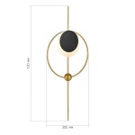 Настенный светодиодный светильник ST Luce Dali SL6507.341.01