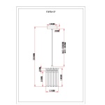 Подвесной светильник Moderli Levi V10754-1P