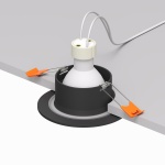 Встраиваемый светильник Denkirs Facet DK3016-BK